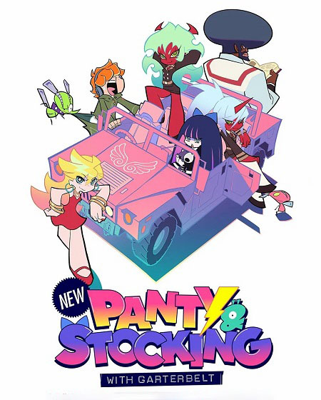 انمي New Panty and Stocking with Garterbelt الحلقة 10 مترجمة