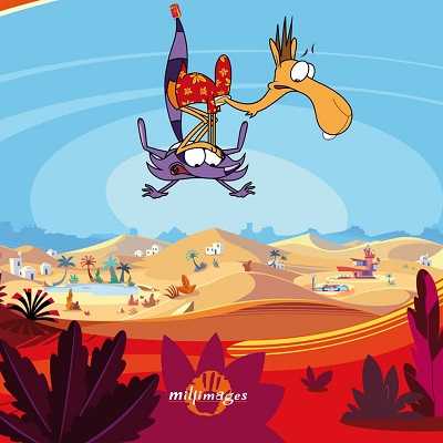 مشاهدة كرتون أصدقاء في الواحة الحلقة 46